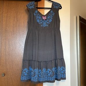 Johnny Was embroidered dress